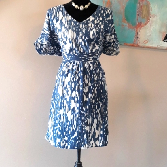 Dkny Dresses & Skirts - DKNY Jeans/ Blue / White/ Print/ Dress / Summer Dress/ Size M